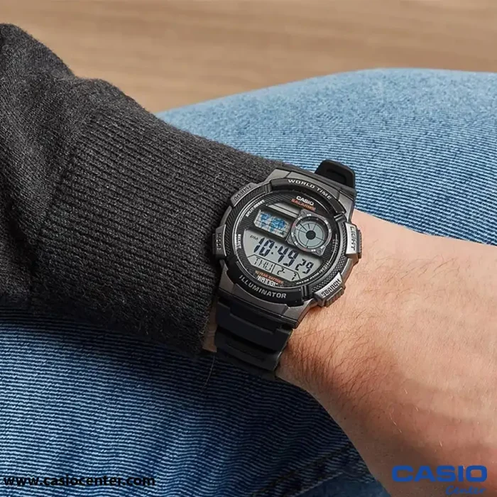 ساعت مچی مردانه کاسیو اصل مدل AE-1000W-1B