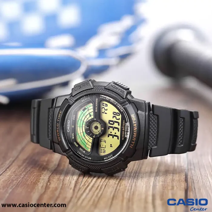 ساعت مچی مردانه کاسیو اصل مدل AE-1100W-1B