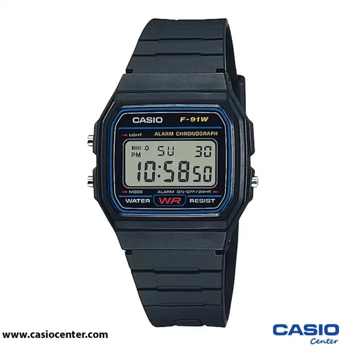 CASIO F 91W 1D 1