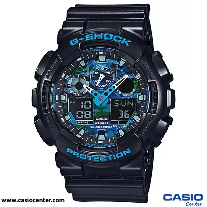 ساعت مچی مردانه کاسیو جی شاک اصل مدل GA-100CB-1A