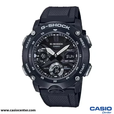 ساعت مچی مردانه کاسیو جی شاک اصل مدل GA-2000S-1A