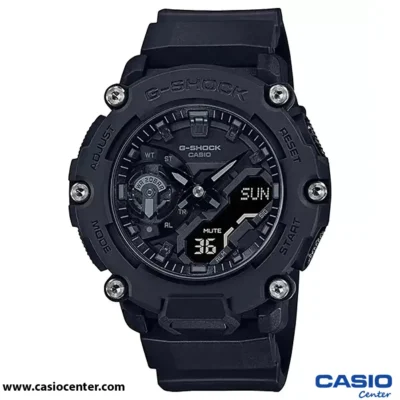 ساعت مچی مردانه کاسیو جی شاک اصل مدل GA-2200BB-1ADR