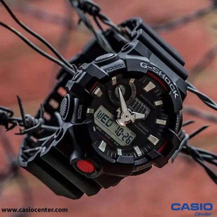 ساعت مچی مردانه کاسیو جی شاک اصل مدل GA-700-1A