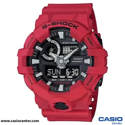 ساعت مچی مردانه کاسیو جی شاک اصل مدل GA-700-4A