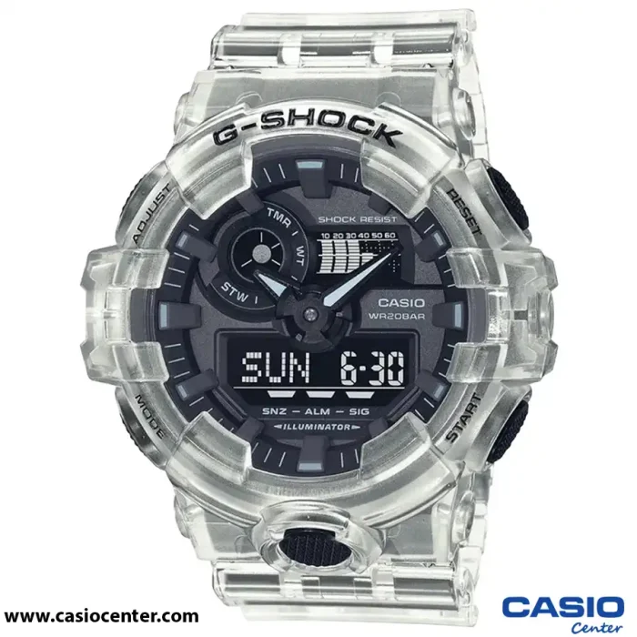 ساعت مچی مردانه کاسیو جی شاک اصل مدل GA-700SKE-7A