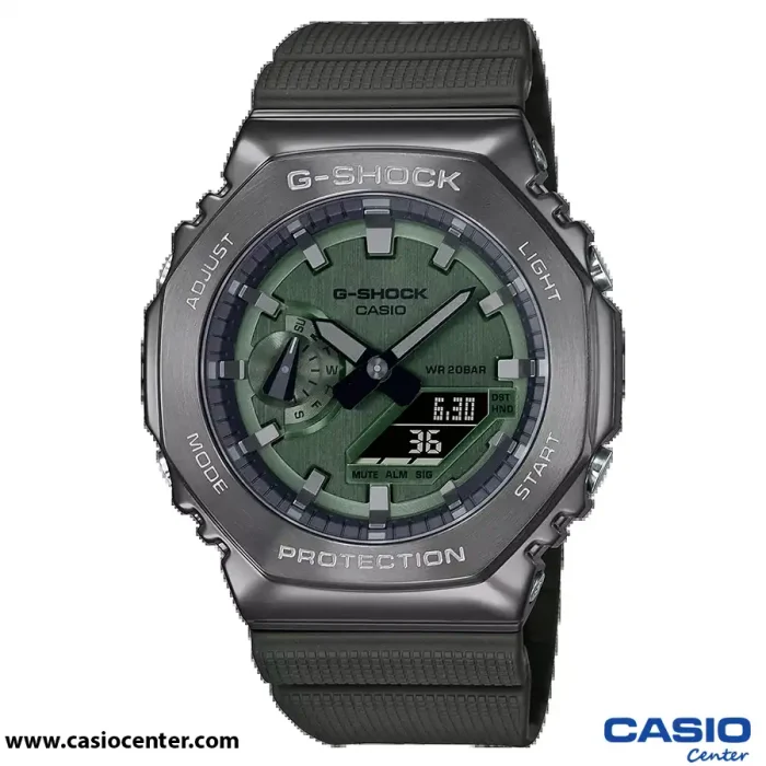 ساعت مچی مردانه کاسیو جی شاک اصل مدل GM-2100B-3ADR