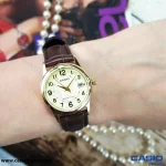 ساعت مچی زنانه کاسیو اصل مدل LTP-V002GL-9B