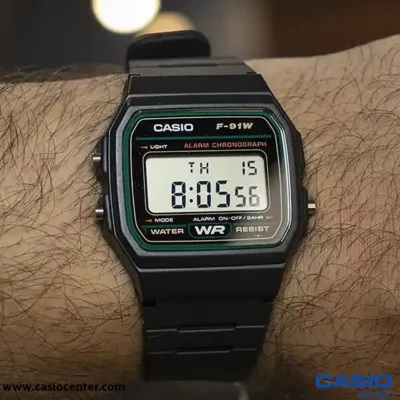 ساعت مچی مردانه کاسیو اصل مدل F-91W-3D