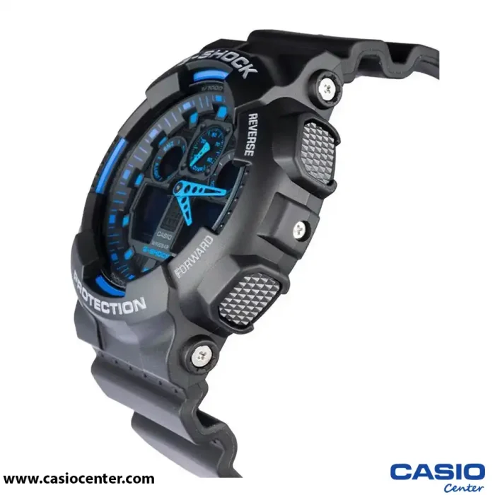 ساعت مچی مردانه کاسیو جی شاک اصل مدل GA-100CB-1A