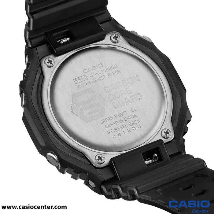 ساعت مچی مردانه کاسیو جی شاک اصل مدل GA-2100RGB-1ADR