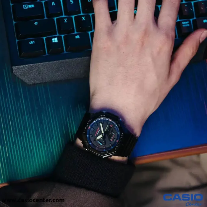 ساعت مچی مردانه کاسیو جی شاک اصل مدل GA-2100RGB-1ADR