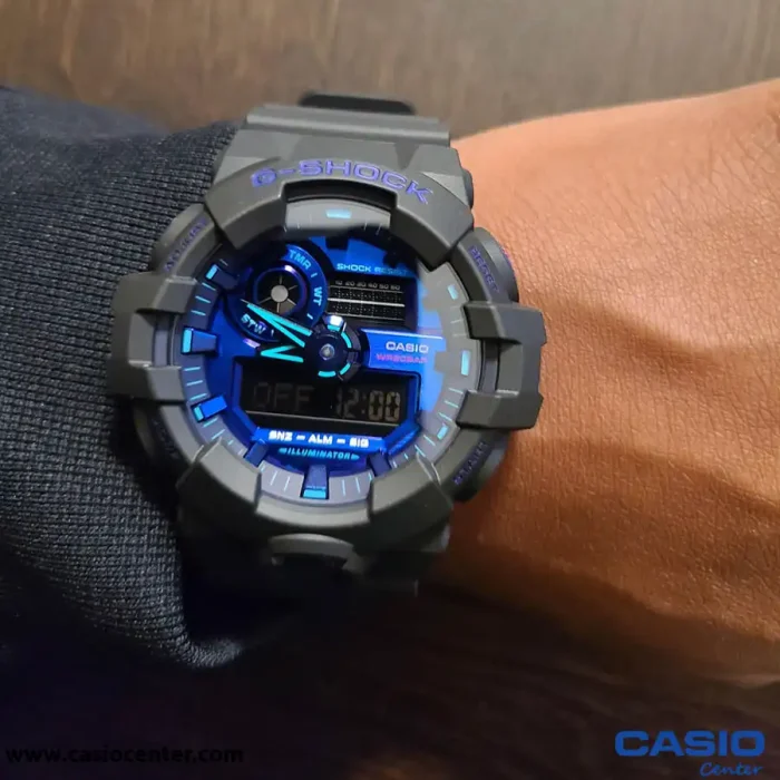 ساعت مچی مردانه کاسیو جی شاک اصل مدل GA-700VB-1ADR