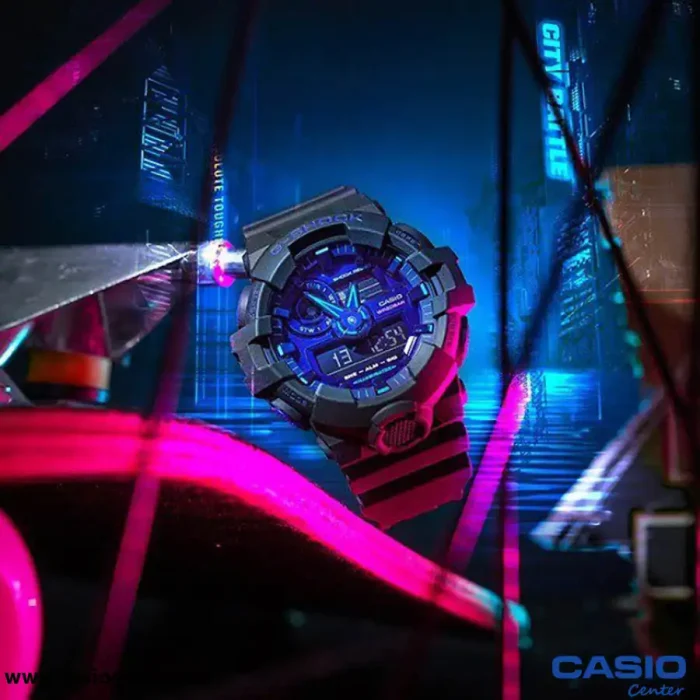 ساعت مچی مردانه کاسیو جی شاک اصل مدل GA-700VB-1ADR