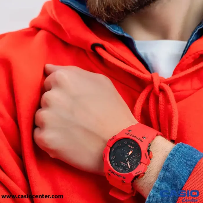 ساعت مچی مردانه کاسیو جی شاک اصل مدل GA-B001-4ADR