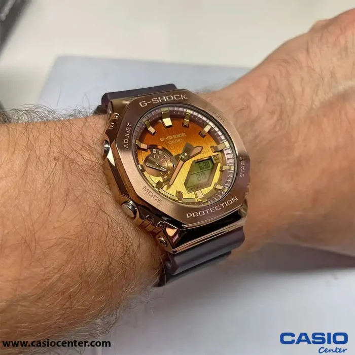 ساعت مچی مردانه کاسیو جی شاک اصل مدل GM-2100CL-5ADR