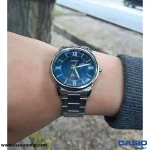 ساعت مچی مردانه کاسیو اصل مدل MTP-V005D-2B5UDF