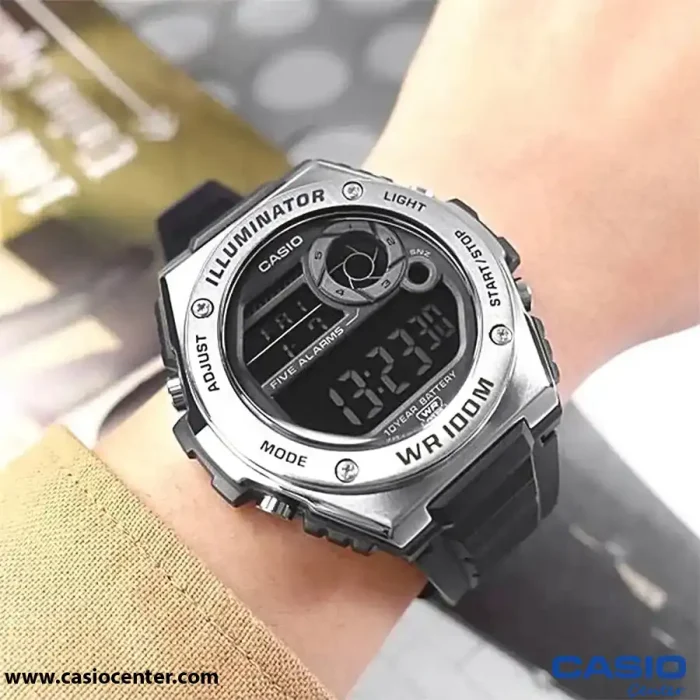ساعت مچی مردانه کاسیو اصل مدل MWD-100HD-1BVDF