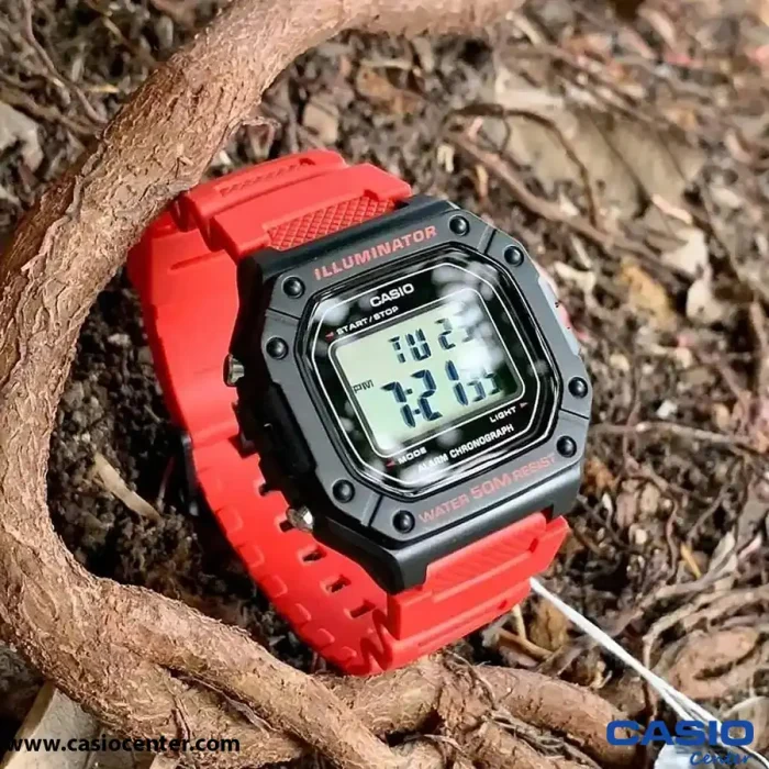 ساعت مچی زنانه کاسیو اصل مدل W-218H-4B
