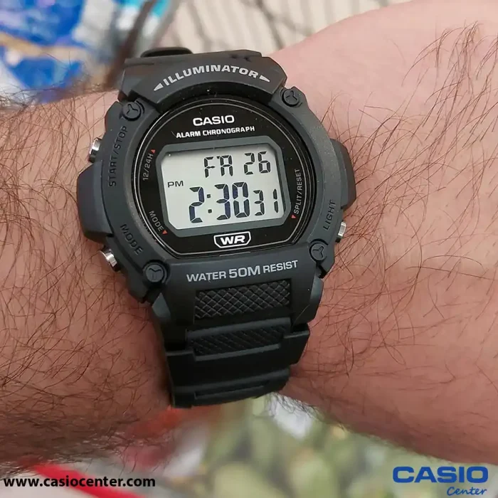 ساعت مچی زنانه کاسیو اصل مدل W-219H-1A