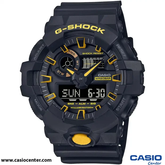 ساعت مچی مردانه کاسیو جی شاک اصل مدل GA-700CY-1ADR
