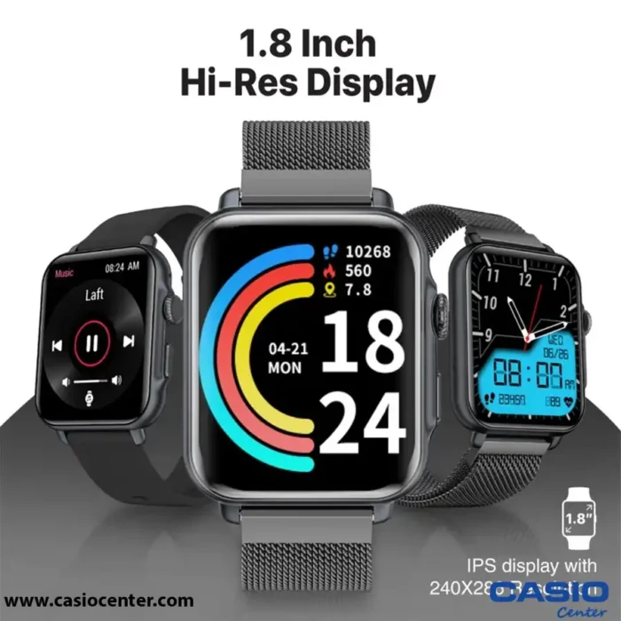 ساعت هوشمند پرومیت مدل PROWATCH-B18.GRAPHITE