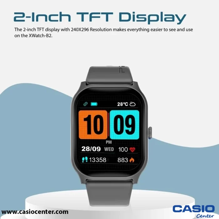 ساعت هوشمند پرومیت مدل XWATCH-B2.GRAPHITE