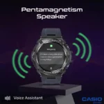ساعت هوشمند پرومیت مدل XWATCH-R19.GREY با صفحه گرد و قابلیت تماس بلوتوثی