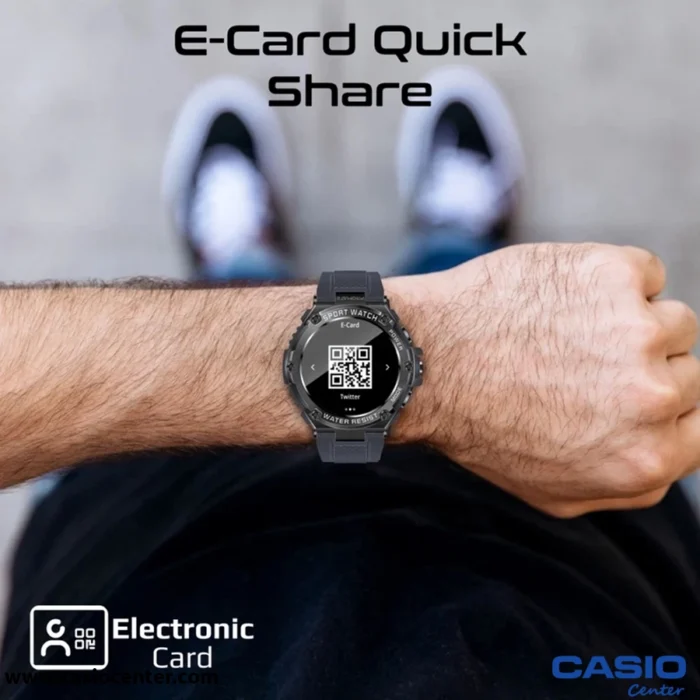 ساعت هوشمند پرومیت مدل XWATCH-R19.GREY با صفحه گرد و قابلیت تماس بلوتوثی