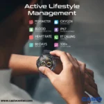 ساعت هوشمند پرومیت مدل XWATCH-R19.GREY با صفحه گرد و قابلیت تماس بلوتوثی