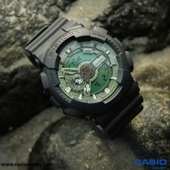 ساعت مچی مردانه کاسیو جی شاک اصل مدل GA-110CD-1A3DR