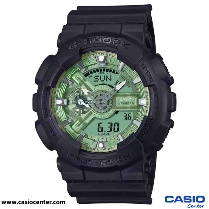ساعت مچی مردانه کاسیو جی شاک اصل مدل GA-110CD-1A3DR
